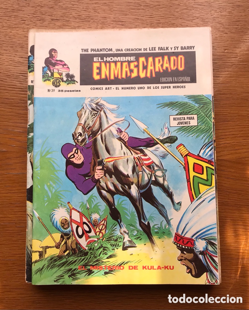 C&oacute;mics: El hombre enmascarado. C&oacute;mic. Lote de 8 ejemplares. - Foto 7