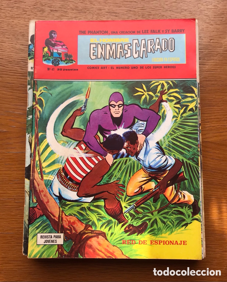 C&oacute;mics: El hombre enmascarado. C&oacute;mic. Lote de 8 ejemplares. - Foto 8