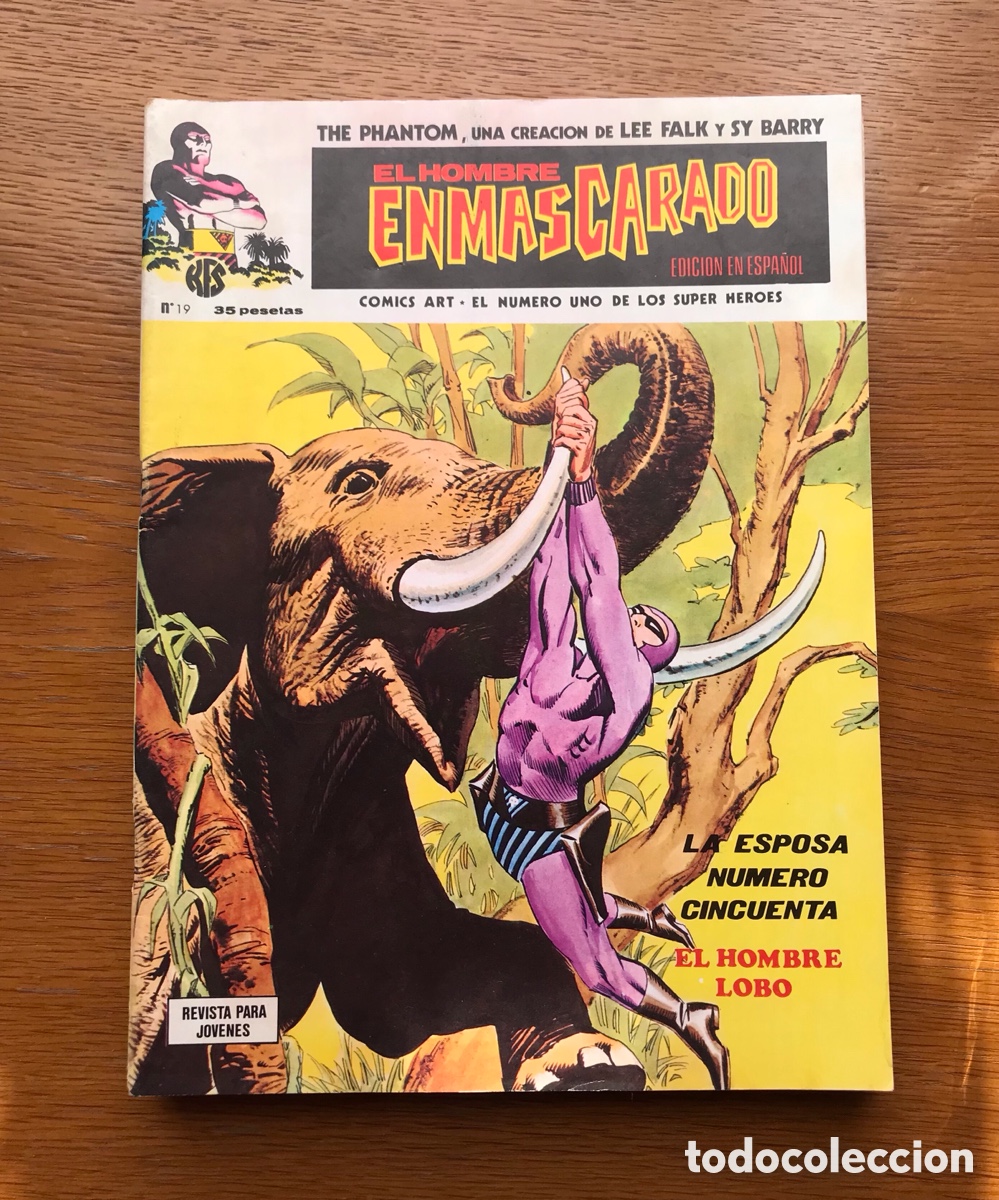 C&oacute;mics: El hombre enmascarado. C&oacute;mic. Lote de 8 ejemplares. - Foto 9