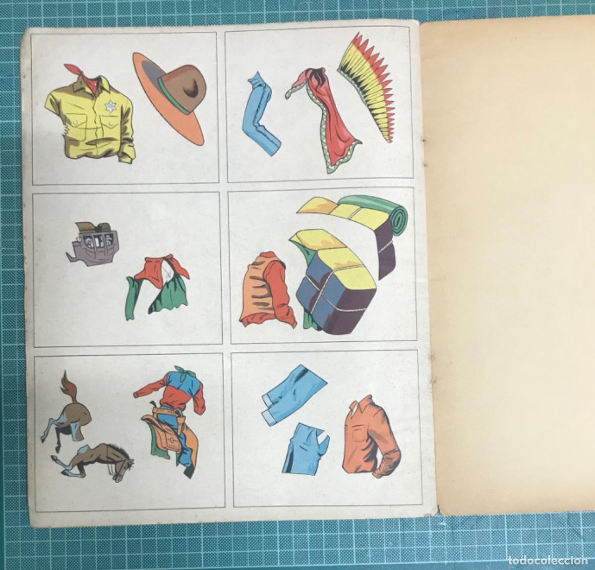 C&oacute;mics: Recortable, Indios y vaqueros. Ed. Puan. Buenos Aires - Foto 5
