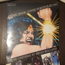 Cómics: PORTAFOLIO - COMIC BOOK COVER PORTFOLIO #3 DCU BY BRIAN BOLLAND DC COMICS BRAND NEW UNOPENED. Lote 401866999