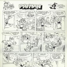 Cómics: PAGINA ORIGINAL COMIC PAFMAN - CERA - ORIGINAL DRAWING ART