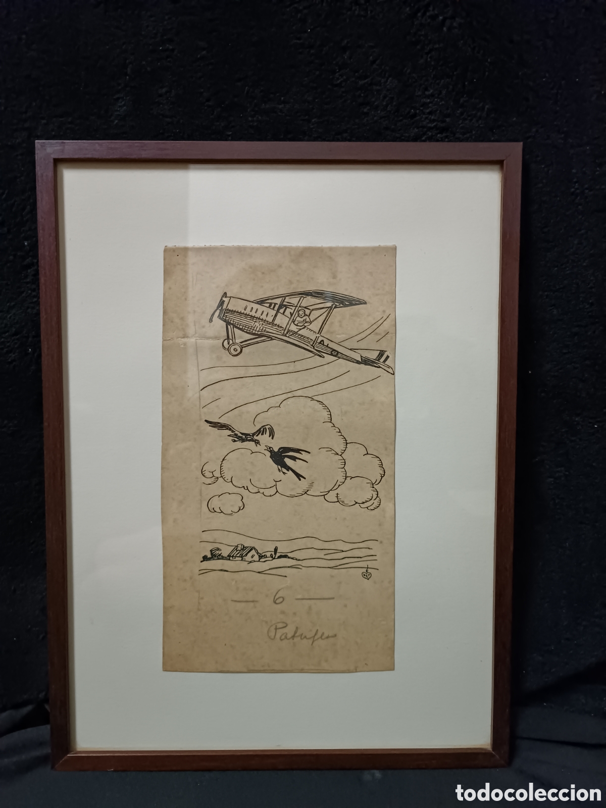 C&oacute;mics: Dibujo original Cornet, publicado en Patufet - Foto 2