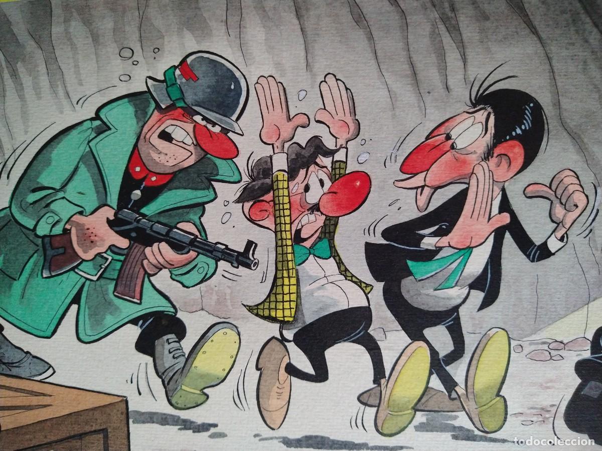 C&oacute;mics: Portada original Adolfo Mazzone Batilio numero 12 - Foto 3