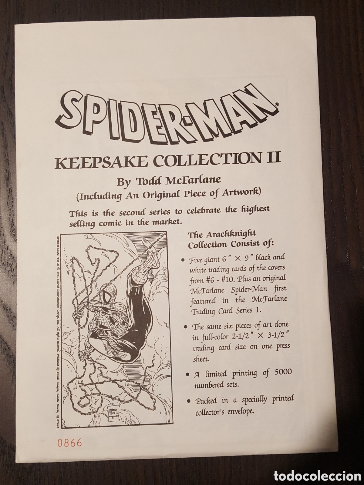 C&oacute;mics: Portafolio - Spider-man - Todd McFarlane - Keepsake Collection - Marvel comics - Comic Images - Foto 10