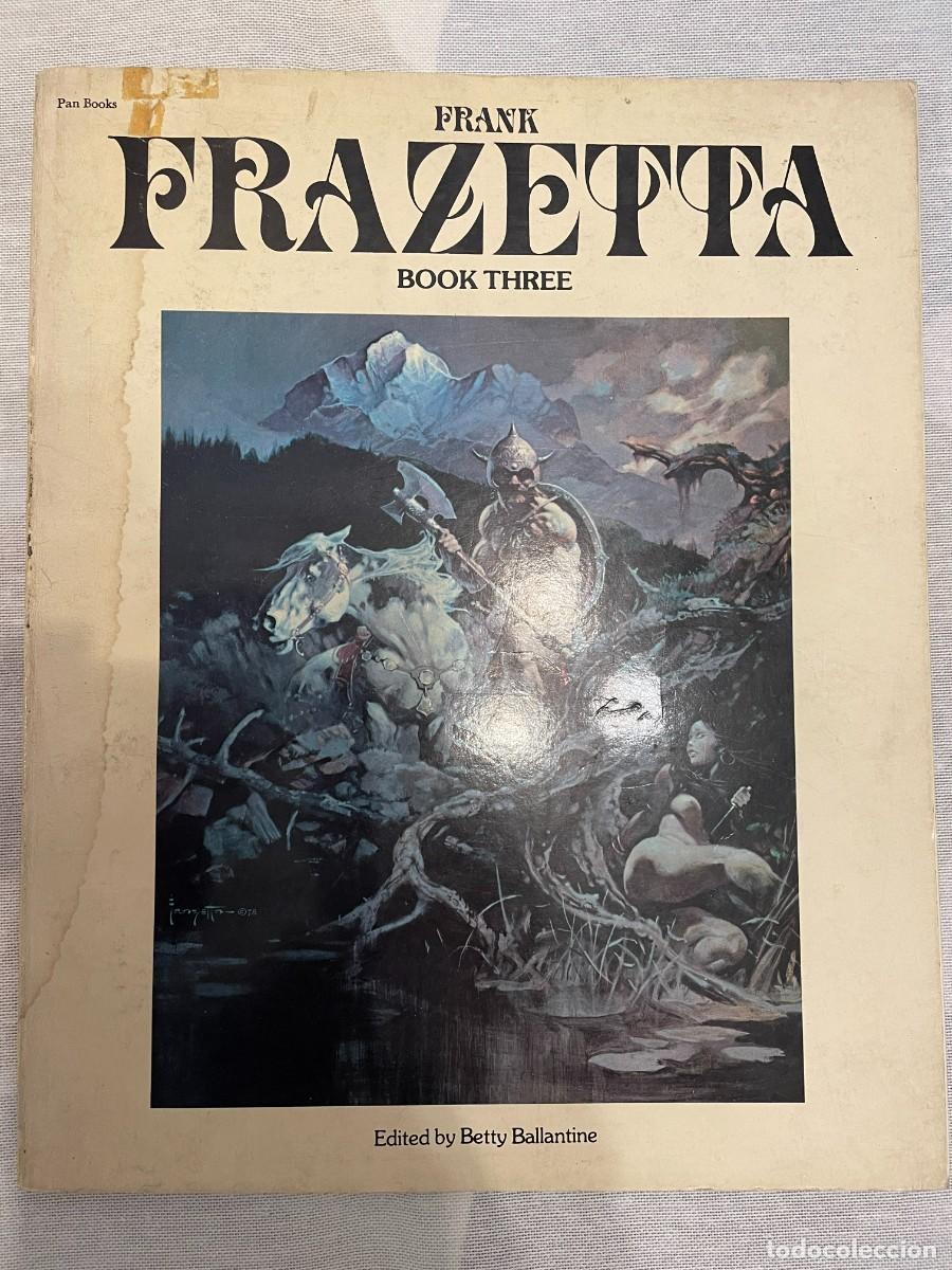 C&oacute;mics: FRANK FRAZETTA BOOK THREE - PEACOCK PRESS BANTAM BOOK - Foto 1