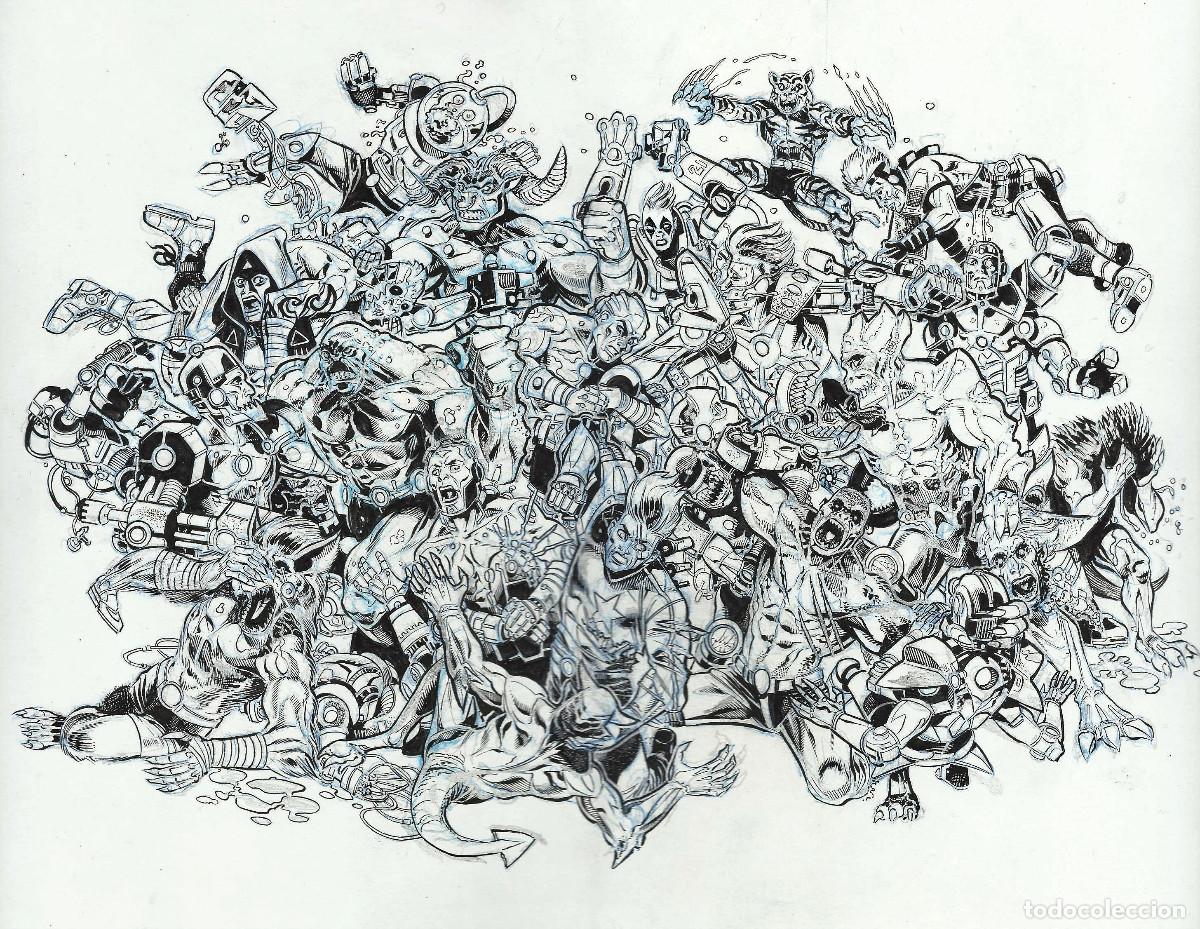 C&oacute;mics: Dibujo original - Roger Bonet - Original drawing art comic - Foto 1