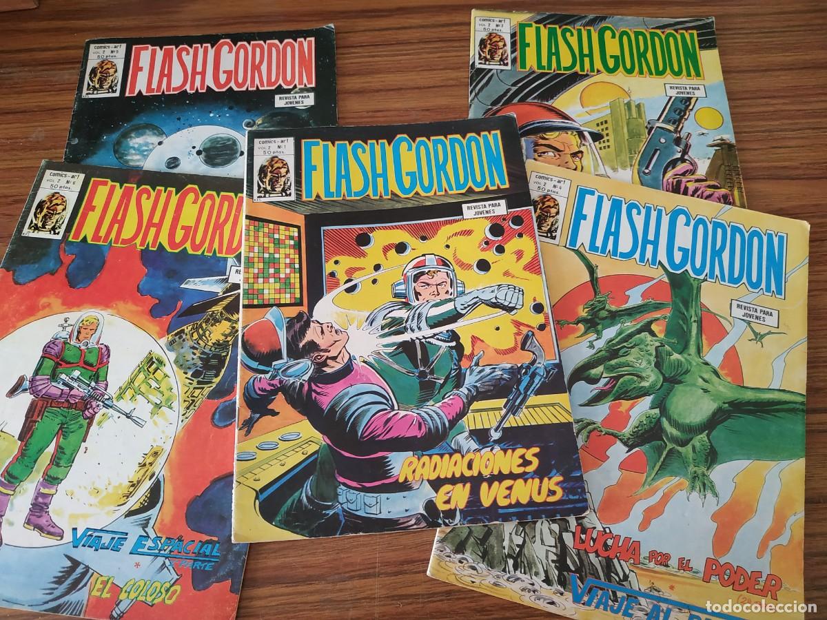 C&oacute;mics: Flash Gordon n&uacute;meros 1 , 3 , 4 , 5 , 6 - Foto 1
