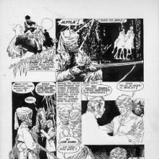 Cómics: PÁGINA ORIGINAL DE ENRIC SIÓ - LORD SHARK P.47, CORRIERE DEI RAGAZZI, AÑO 1976