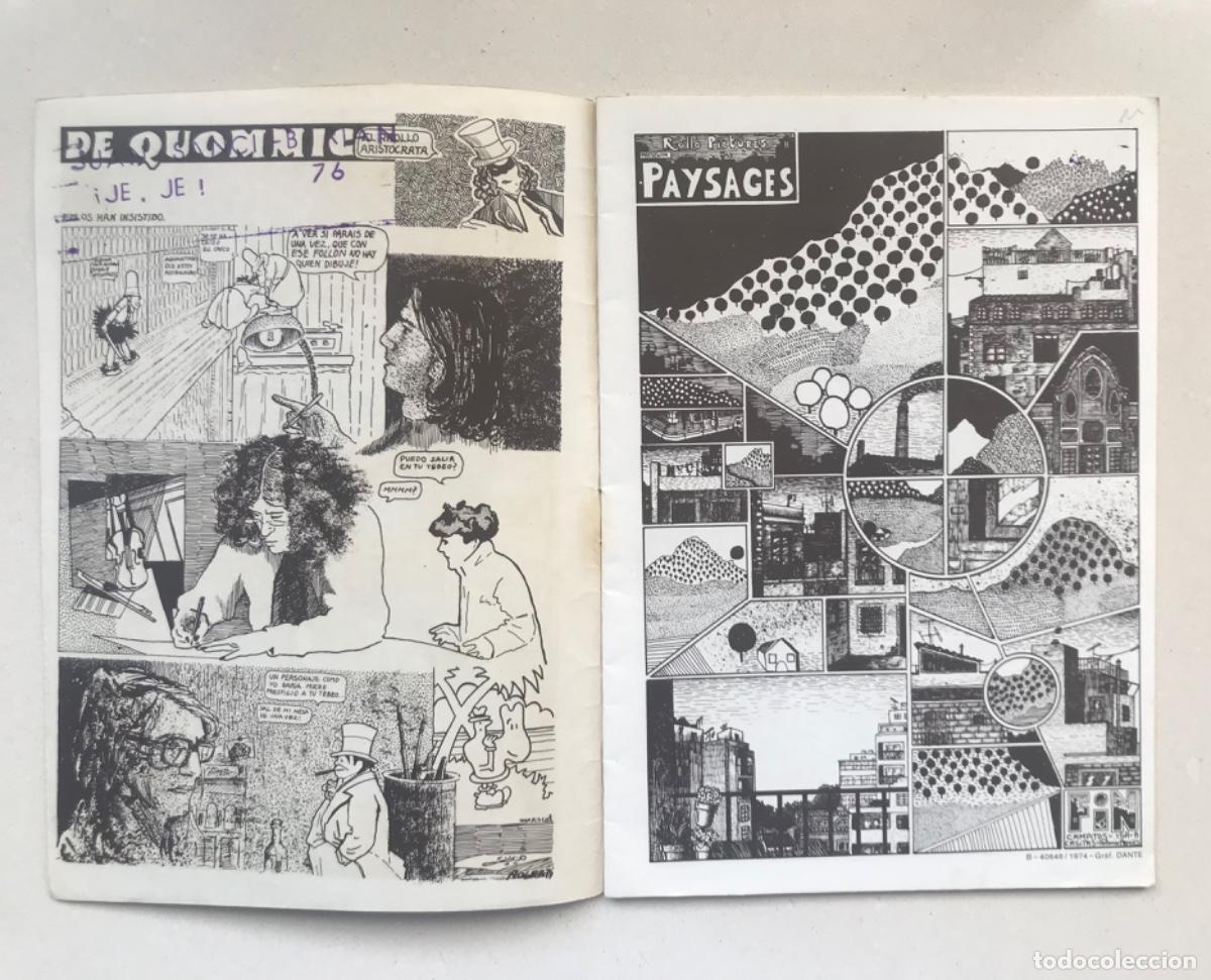 C&oacute;mics: De Qvommic. Barcelona. 1974. Underground catal&aacute;n - Foto 2