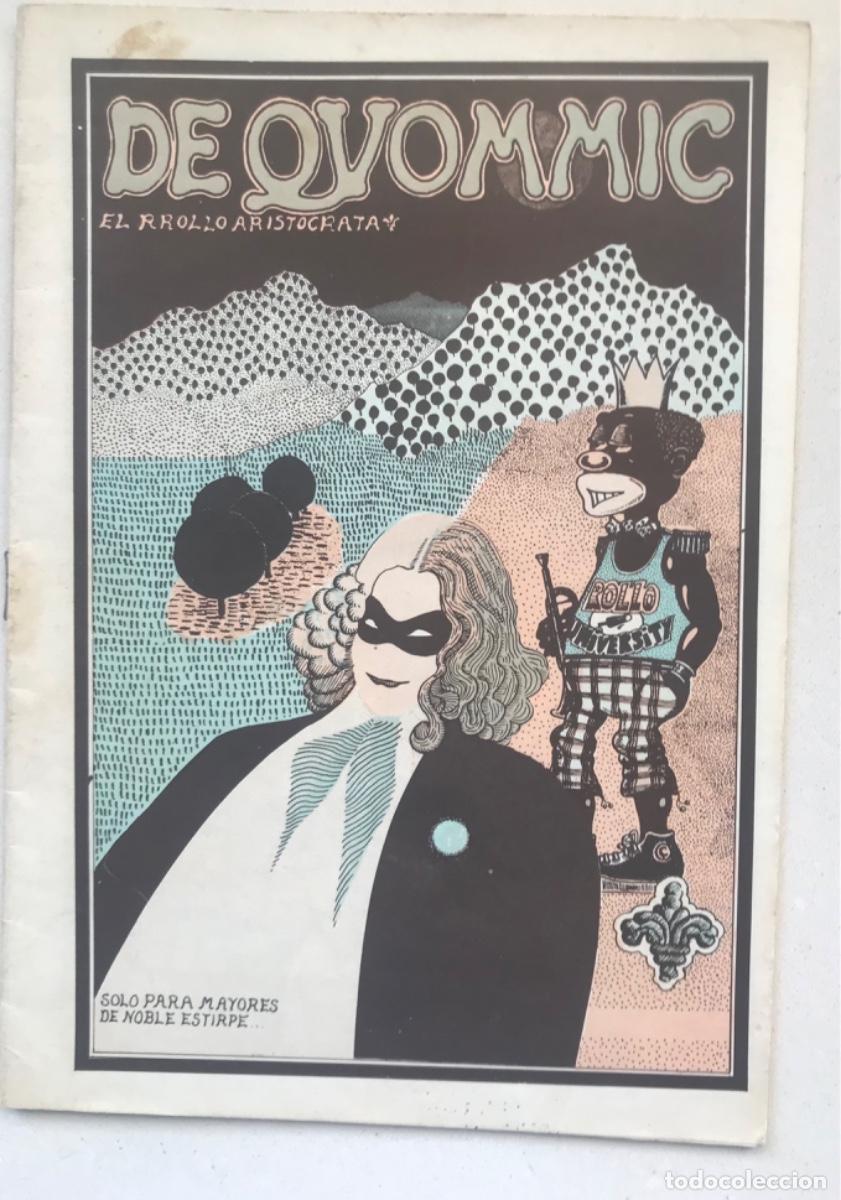 C&oacute;mics: De Qvommic. Barcelona. 1974. Underground catal&aacute;n - Foto 1