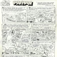 Cómics: ORIGINAL COMIC ART PAGE - PAFMAN - MORTADELO N 133 - CERA - 2 PAGINAS
