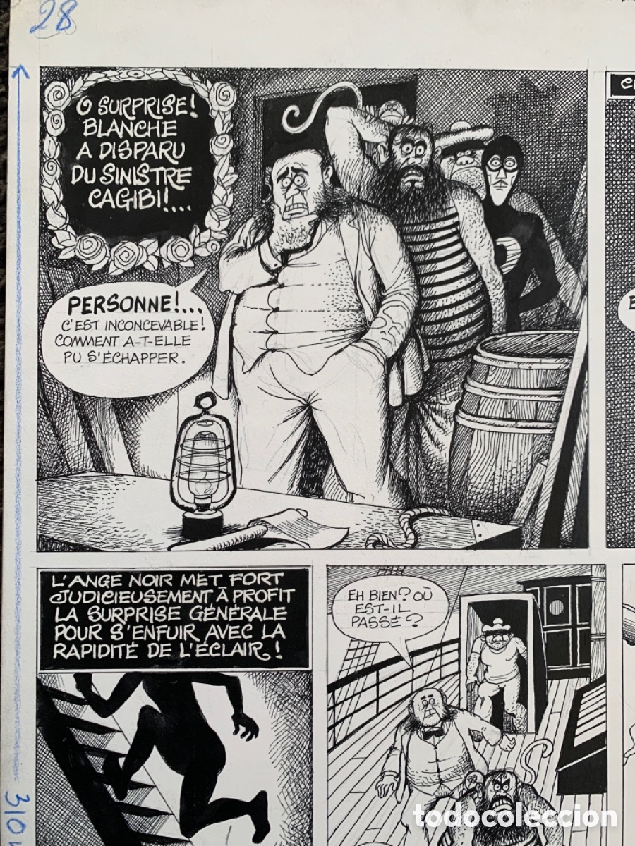 C&oacute;mics: P&aacute;gina original de Georges Prichard - Foto 2