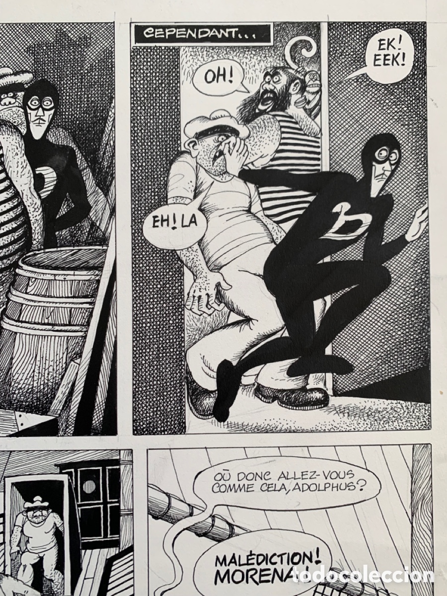 C&oacute;mics: P&aacute;gina original de Georges Prichard - Foto 3