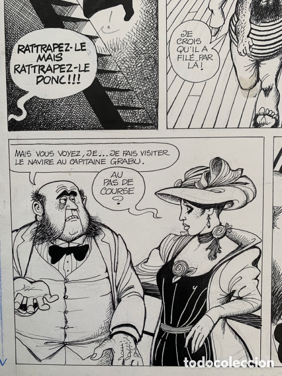 C&oacute;mics: P&aacute;gina original de Georges Prichard - Foto 4