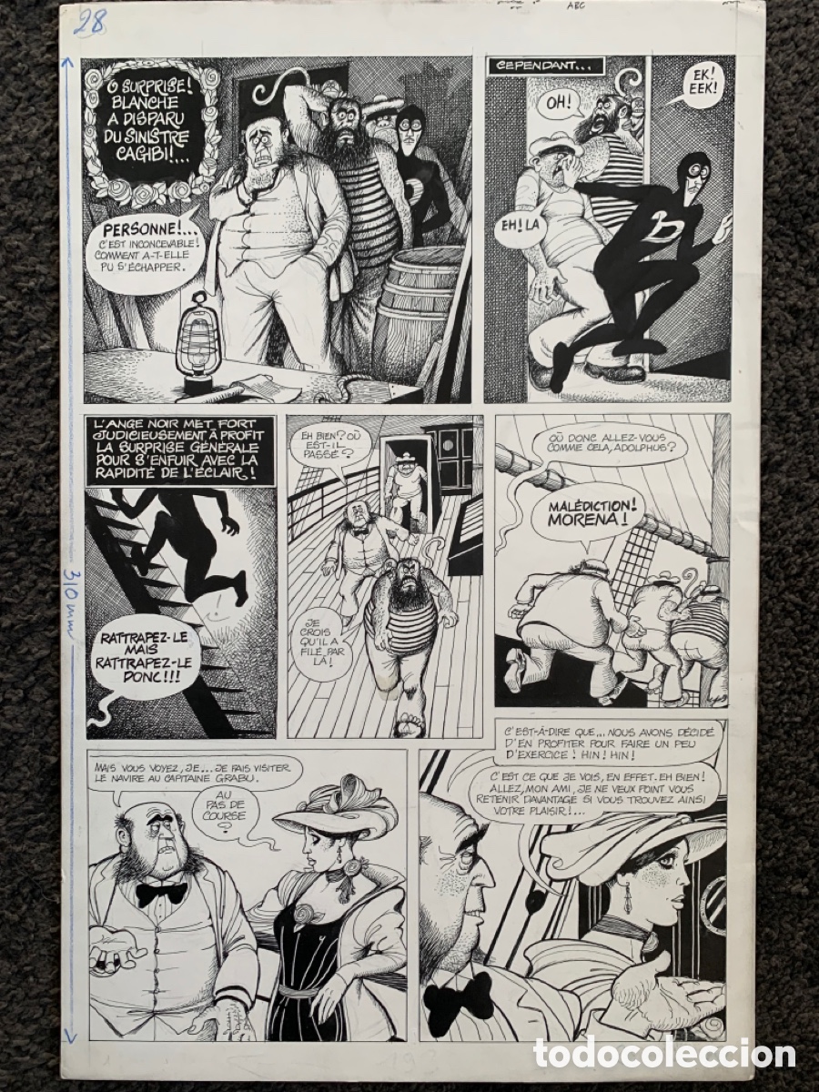 C&oacute;mics: P&aacute;gina original de Georges Prichard - Foto 1