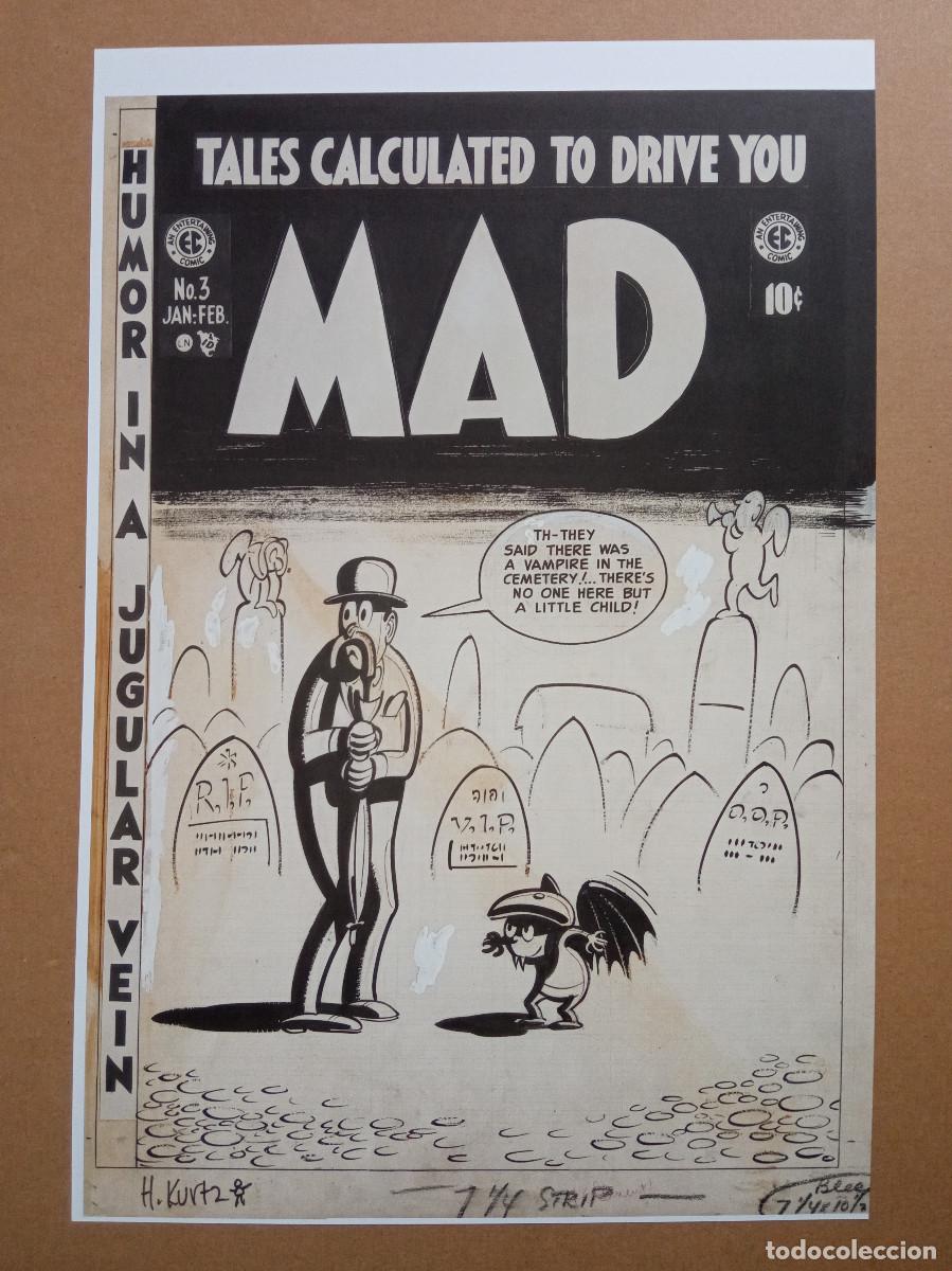 C&oacute;mics: Mad N&ordm; 3 / Mad N&ordm; 10 - Facsimile covers [EC Comics] - Foto 1