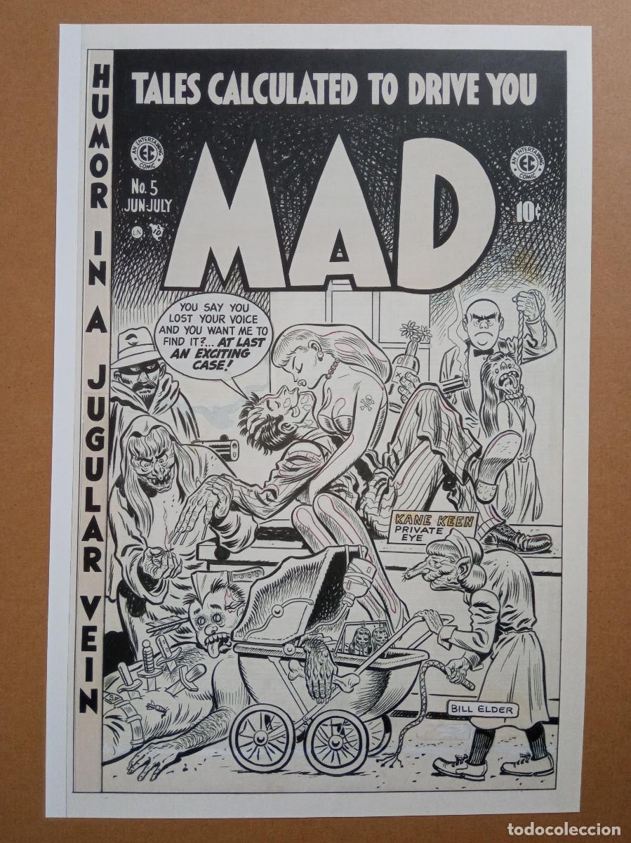 C&oacute;mics: Mad N&ordm; 5 / Aces High N&ordm; 3 - Facsimile covers [EC Comics] - Foto 1