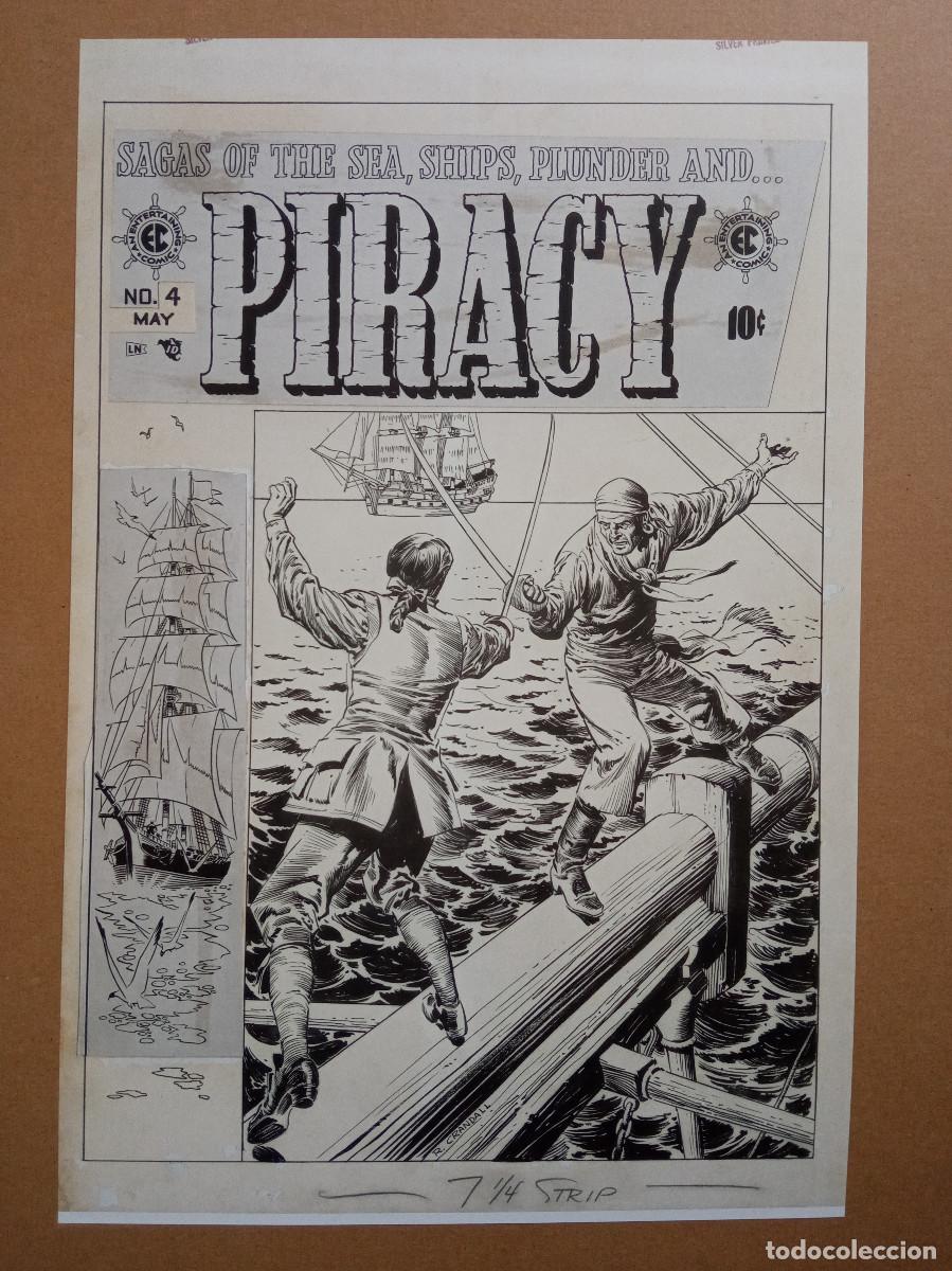 C&oacute;mics: Piracy N&ordm; 4 / Frontline Combat N&ordm; 11 - Facsimile covers [EC Comics] - Foto 1
