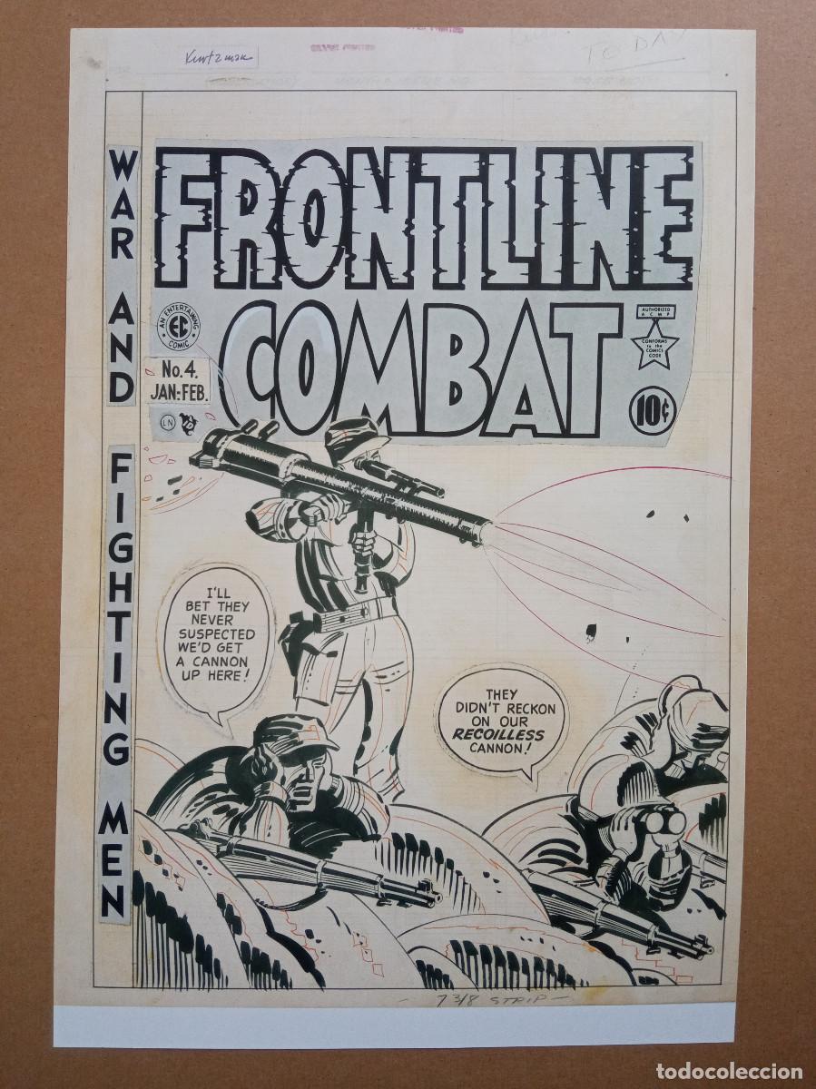 C&oacute;mics: Frontline Combat N&ordm; 4 / Frontline Combat N&ordm; 5 - Facsimile covers [EC Comics] - Foto 1