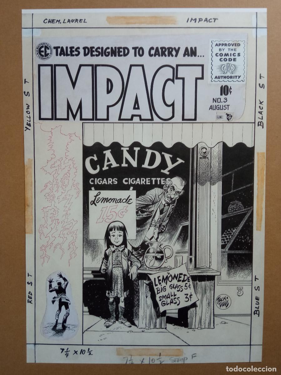 C&oacute;mics: Impact N&ordm; 3 / Impact N&ordm; 4 - Facsimile covers [EC Comics] - Foto 1
