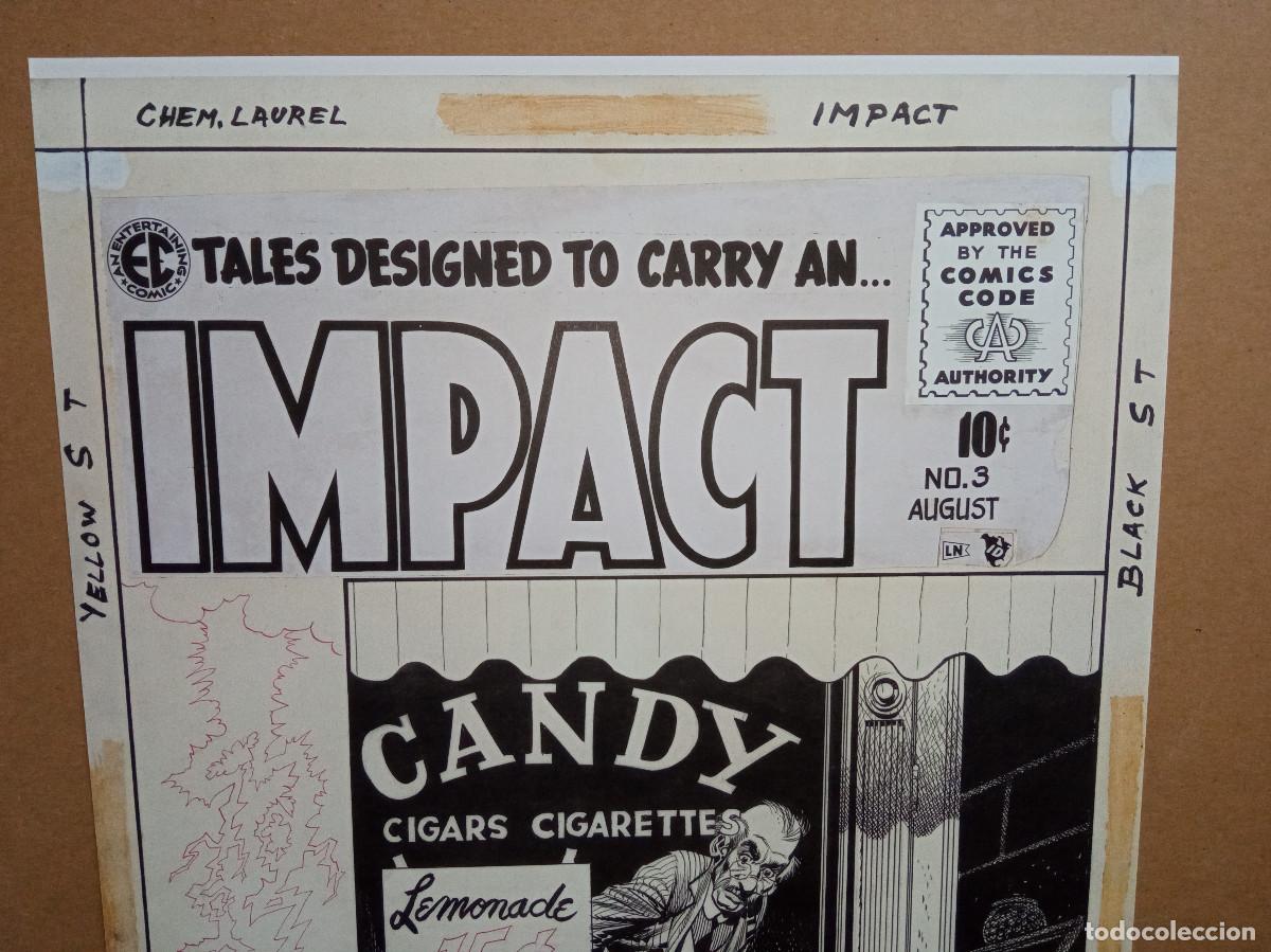 C&oacute;mics: Impact N&ordm; 3 / Impact N&ordm; 4 - Facsimile covers [EC Comics] - Foto 2