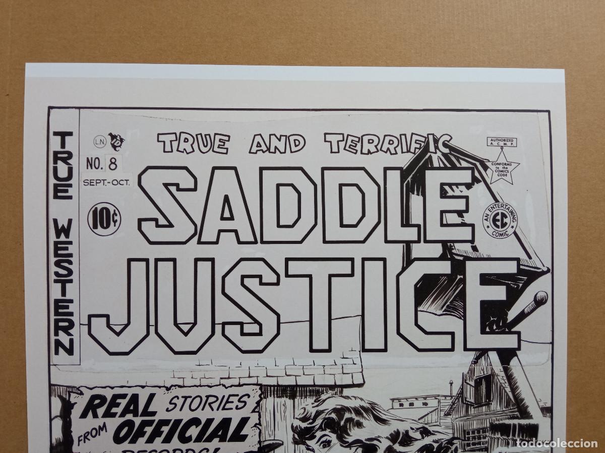 C&oacute;mics: Saddle Justice N&ordm; 8 / Saddle Romances N&ordm; 9 - Facsimile covers [EC Comics] - Foto 2