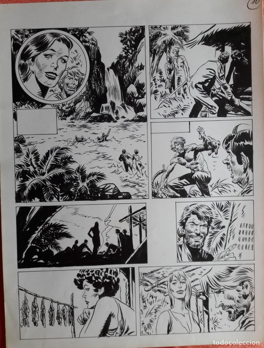 C&oacute;mics: P&aacute;gina original Jordi Bernet - Foto 1