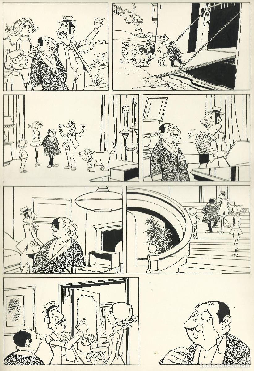 C&oacute;mics: NEBOT - PAGINA ORIGINAL COMIC - etapa BRUGUERA - Foto 1