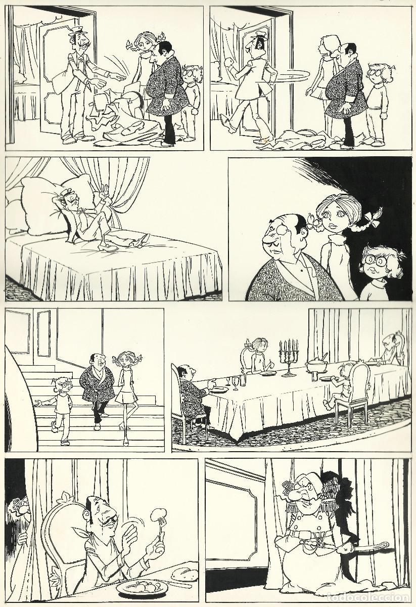 C&oacute;mics: NEBOT - PAGINA ORIGINAL COMIC - etapa BRUGUERA - Foto 1