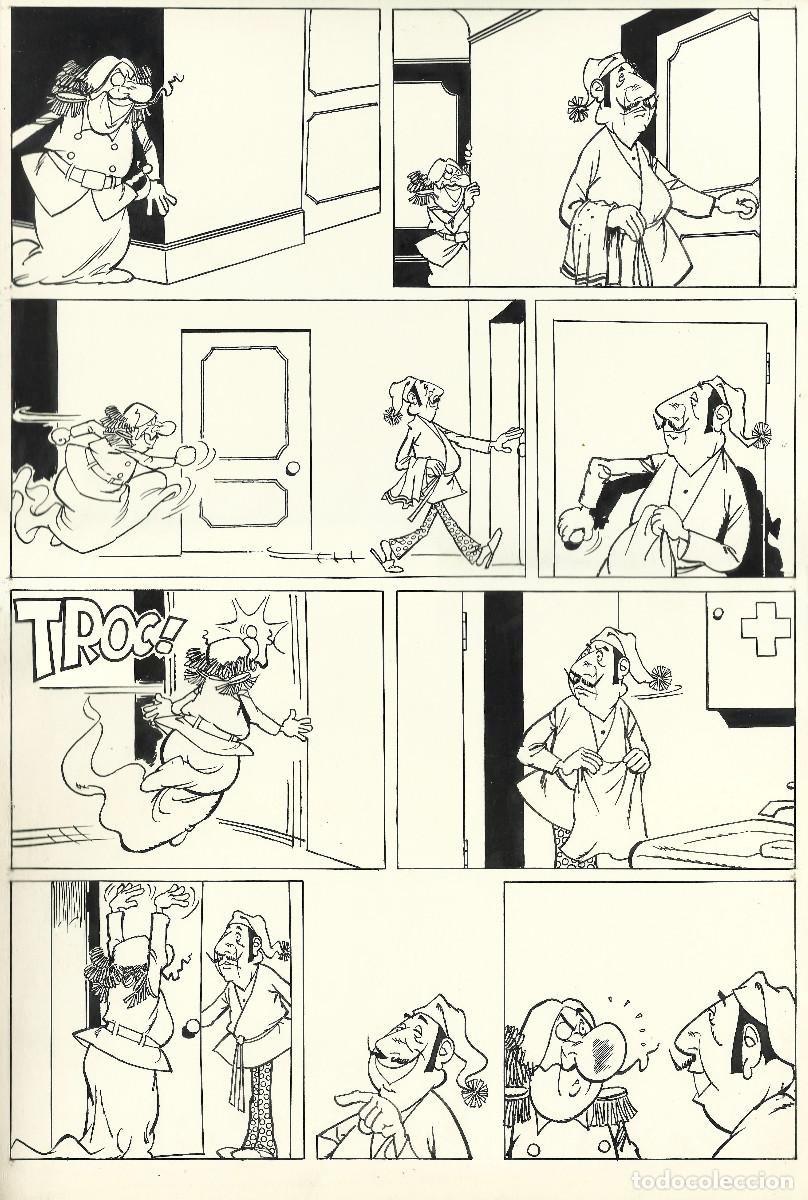 C&oacute;mics: NEBOT - PAGINA ORIGINAL COMIC - etapa BRUGUERA - Foto 1