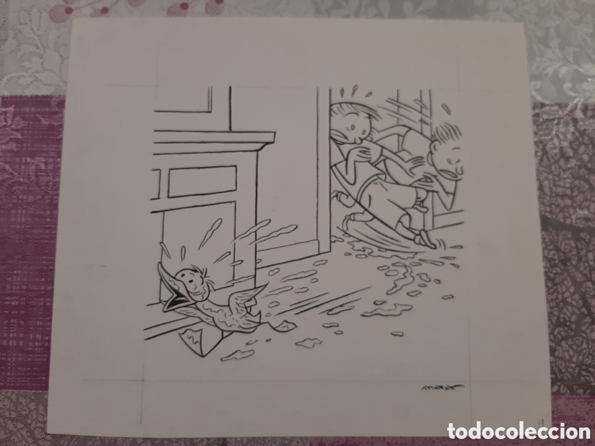 C&oacute;mics: Dibujo original de Max - Foto 1