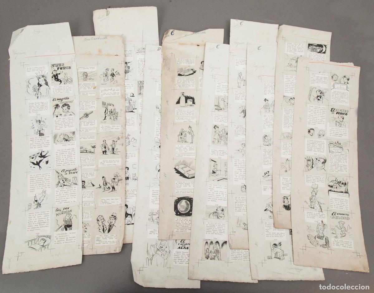 C&oacute;mics: BEAUMONT - LOTE DE ORIGINALES - C. 1965 - Foto 2