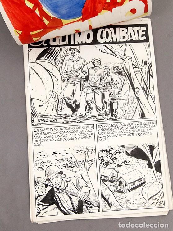 C&oacute;mics: L&Oacute;PEZ ESP&Iacute; - EL &Uacute;LTIMO COMBATE - CUADERNILLO COMPLETO - Foto 4