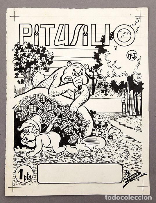C&oacute;mics: PUEYO - PITUSILIO - A&Ntilde;OS 50 - Foto 1