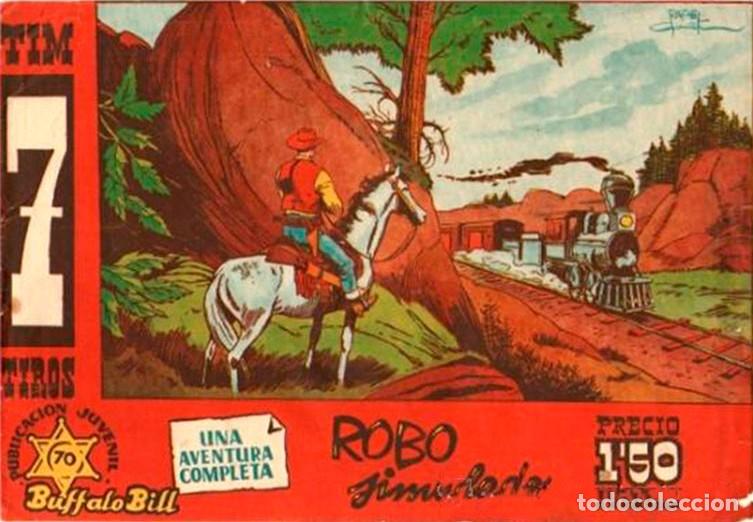 C&oacute;mics: RAFAEL GANICH - PORTADA BUFFALO BILL- 1959 - Foto 6