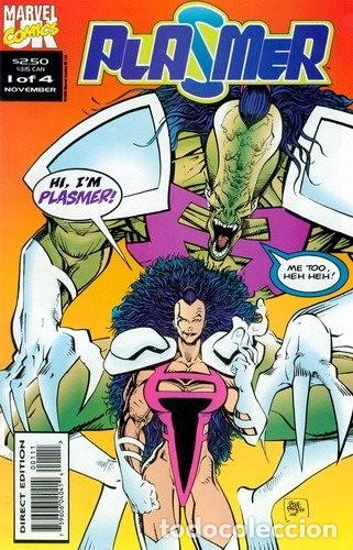 C&oacute;mics: Portada Original de Pasqual Ferry - Plasmer - Cover - Marvel 1993 - Foto 2