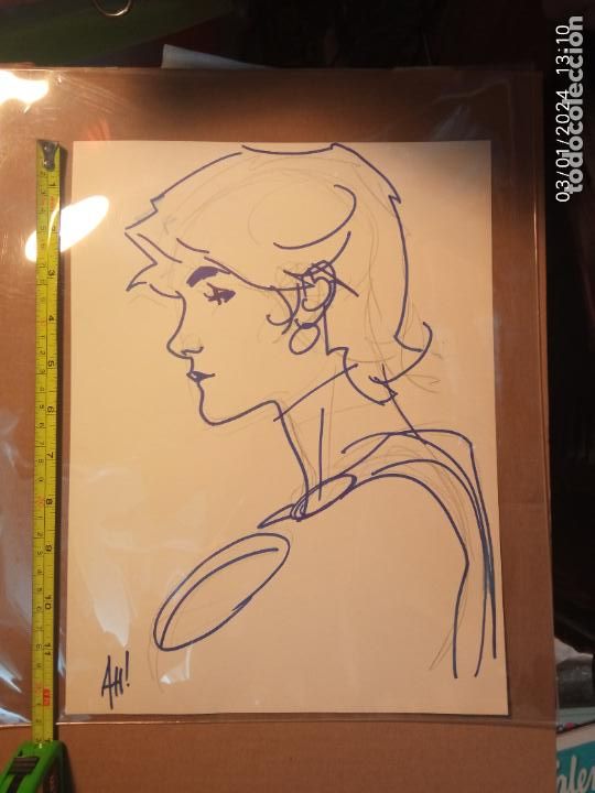 C&oacute;mics: Original art ADAM HUGHES - Foto 2