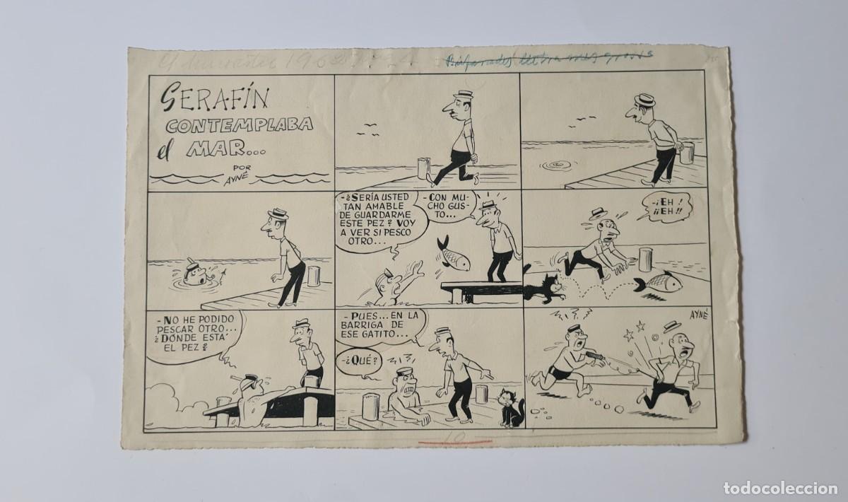 C&oacute;mics: AYN&Eacute; &rdquo;SERAF&Iacute;N CONTEMPLABA EL MAR...&rdquo; FIRMADO - Foto 1