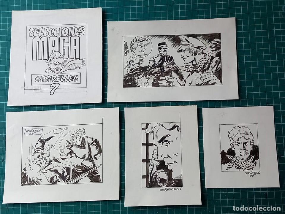 Dibujos originales a pincel de Eustaquio Segrelles | todocoleccion (Buy It Now)