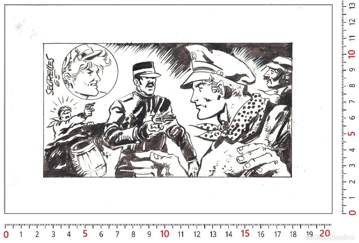 C&oacute;mics: Dibujos originales a pincel de Eustaquio Segrelles - Foto 4