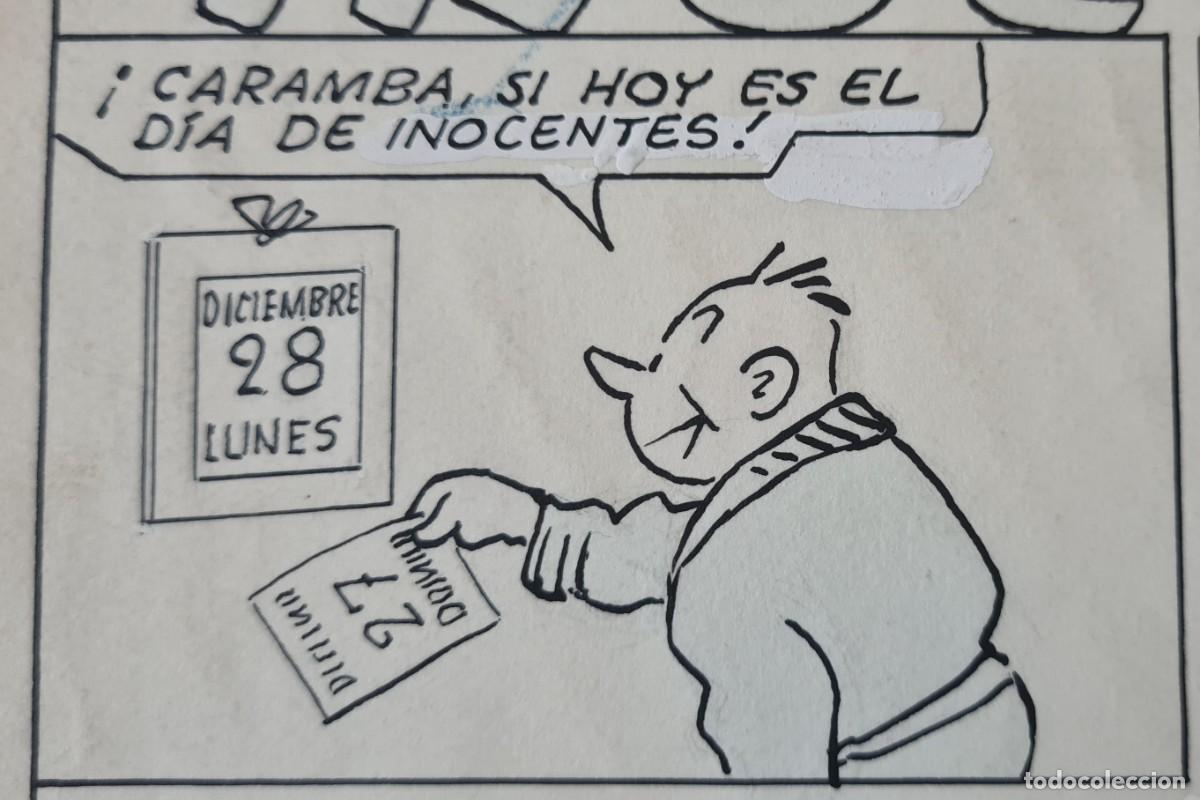 C&oacute;mics: MARINO BENEJAM &rdquo;INOCENTADA&rdquo; ORIGINAL FIRMADO - Foto 4