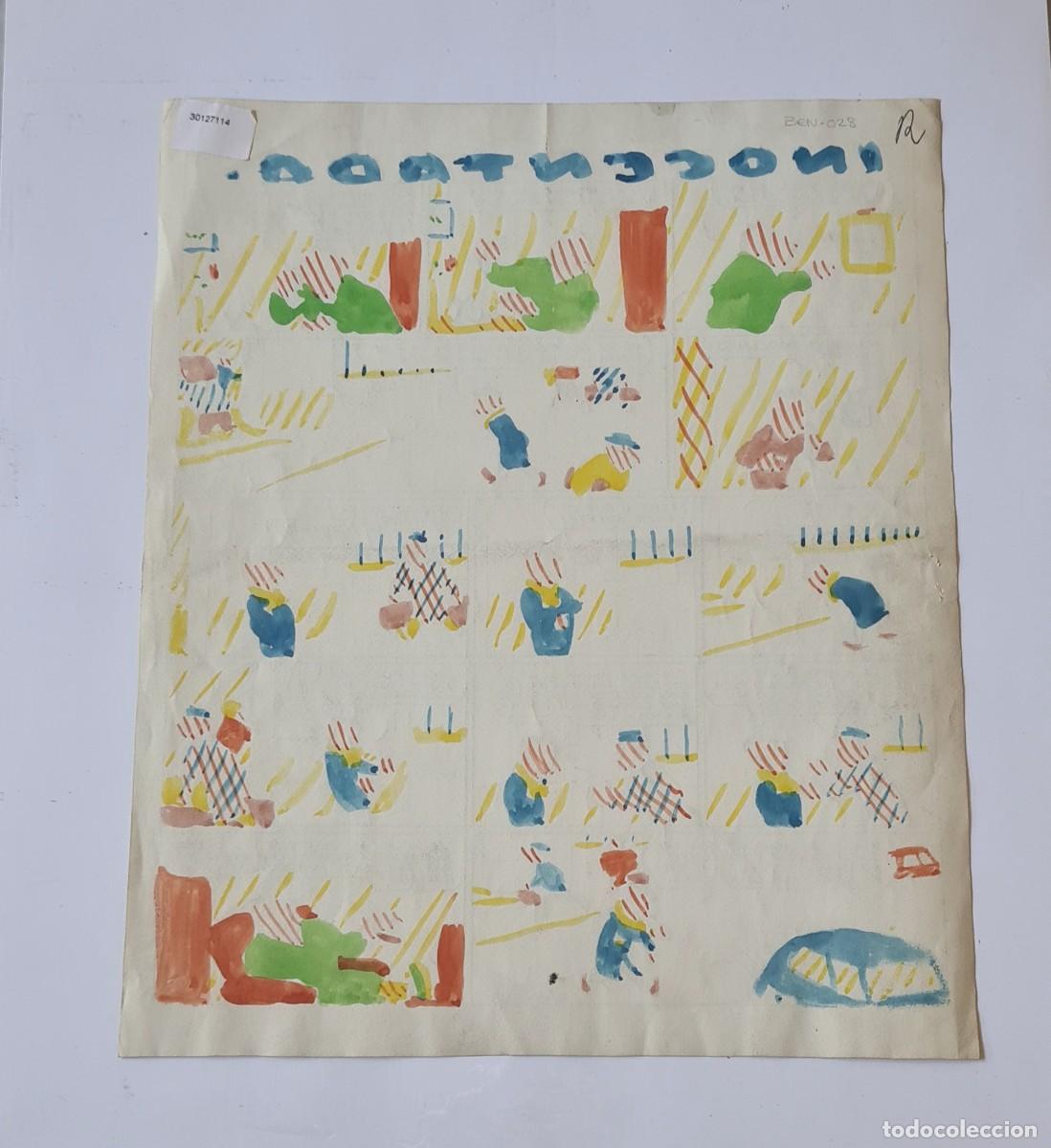 C&oacute;mics: MARINO BENEJAM &rdquo;INOCENTADA&rdquo; ORIGINAL FIRMADO - Foto 7