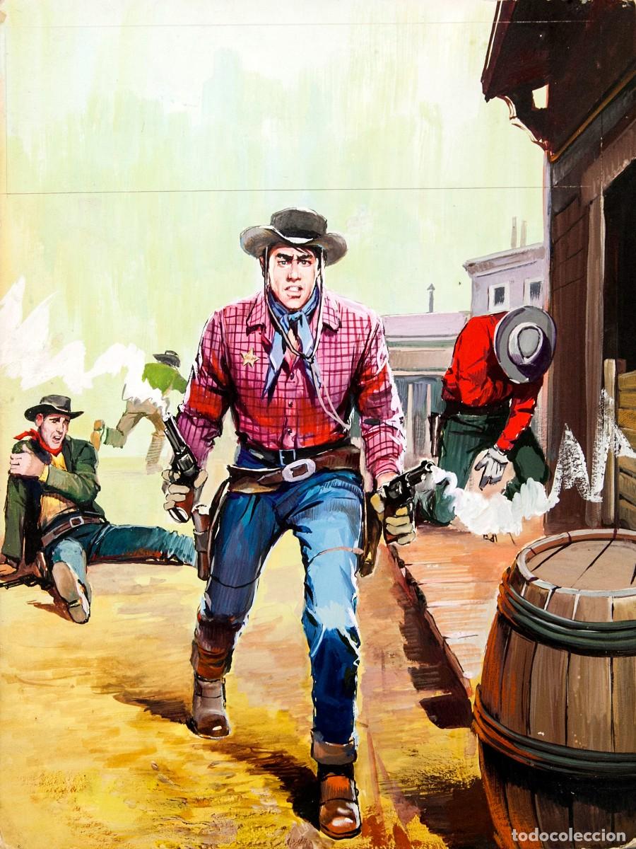 C&oacute;mics: JOAQU&Iacute;N CHACOPINO - PORTADA ORIGINAL - C. 1970 - Foto 2