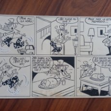 Fumetti: FRAGMENTO HISTORIETA AÑOS 1950S. 26 X 15 CTMS