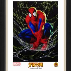 Cómics: SPIDER-MAN FULLY PAINTED LITHOGRAPH BY JOE JUSKO DYNAMIC FORCES 18X24” (45X60CM) ¡EXCLUSIVA!