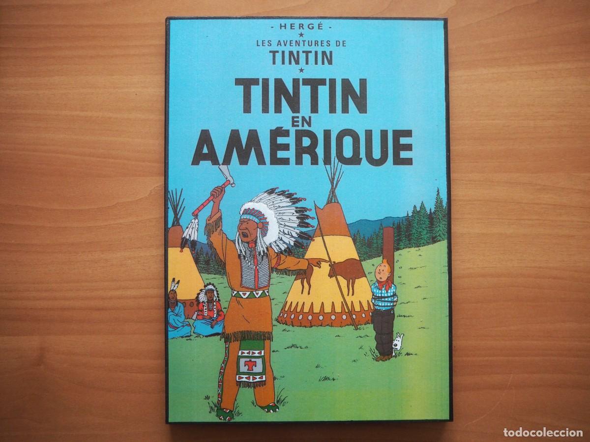 C&oacute;mics: 2 CUADROS MADERA CON PORTADAS TINT&Iacute;N - Foto 4