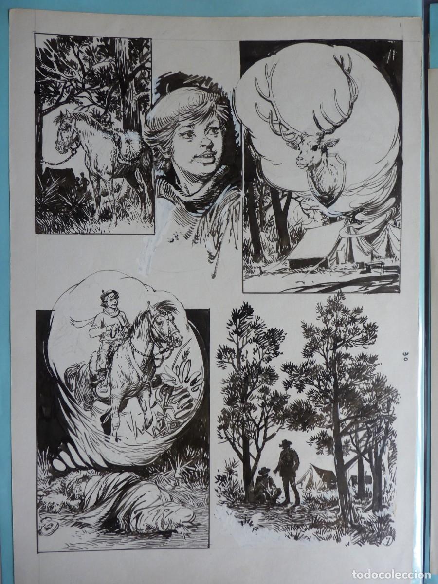 C&oacute;mics: Carlos Roume. Pagina original. - Foto 1