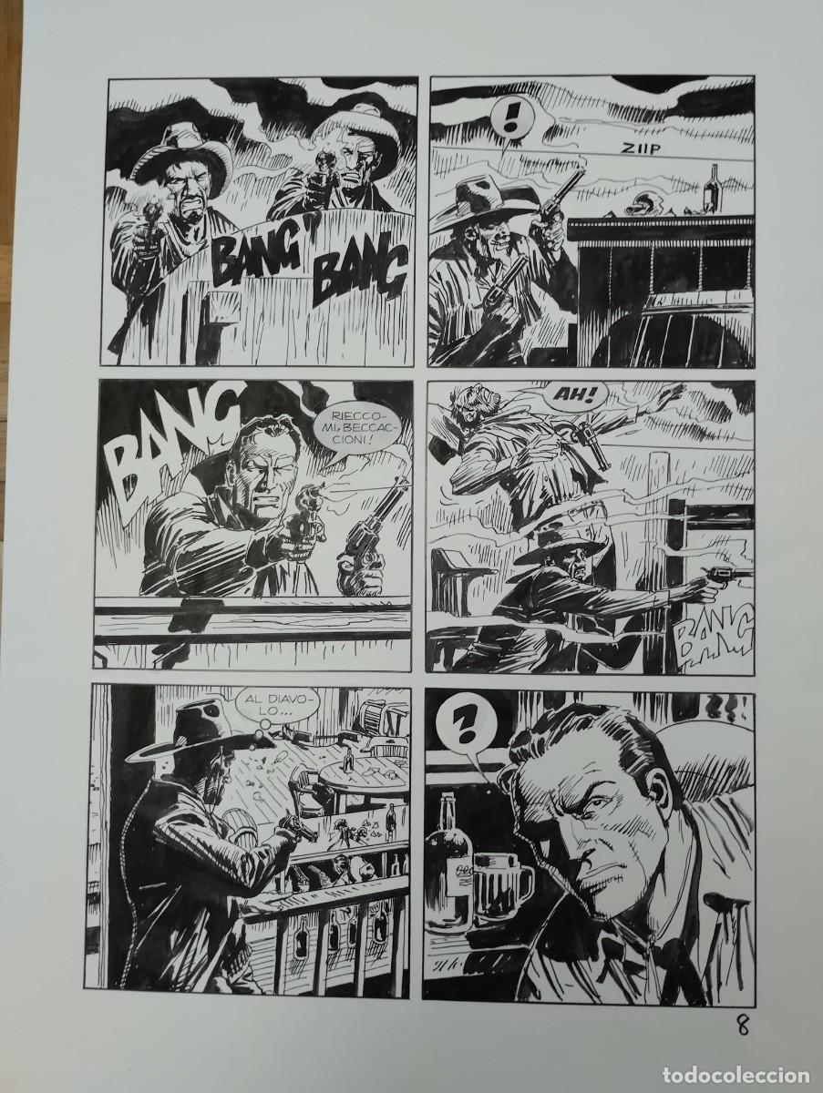 C&oacute;mics: PAGINA ORIGINAL JOSE ORTIZ - TEX: EVASION - Foto 3