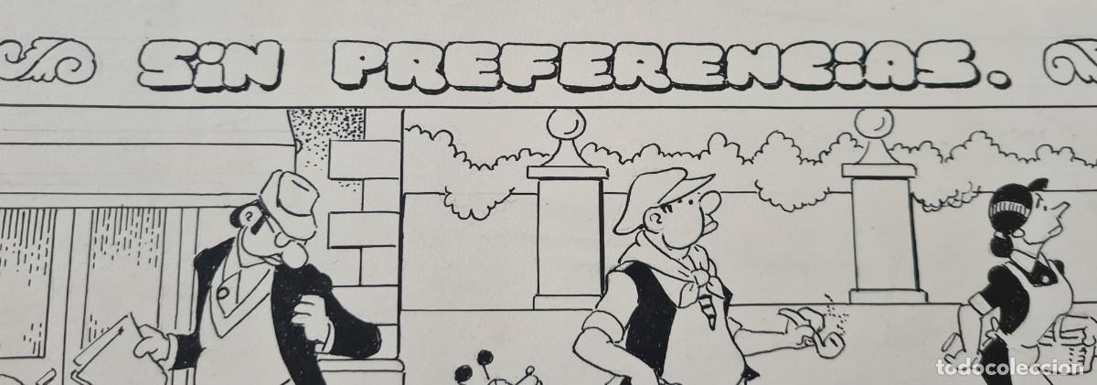 C&oacute;mics: MANUEL URDA - &rdquo;SIN PREFERENCIAS&rdquo; ORIGINAL FIRMADO - Foto 2